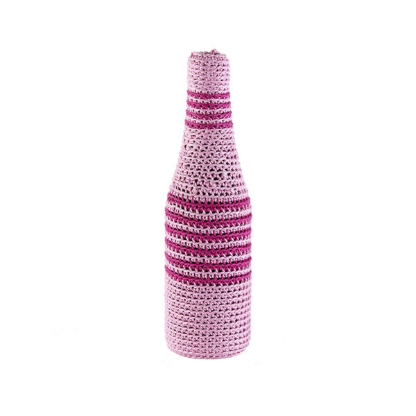 Bottiglia in cotone a righe