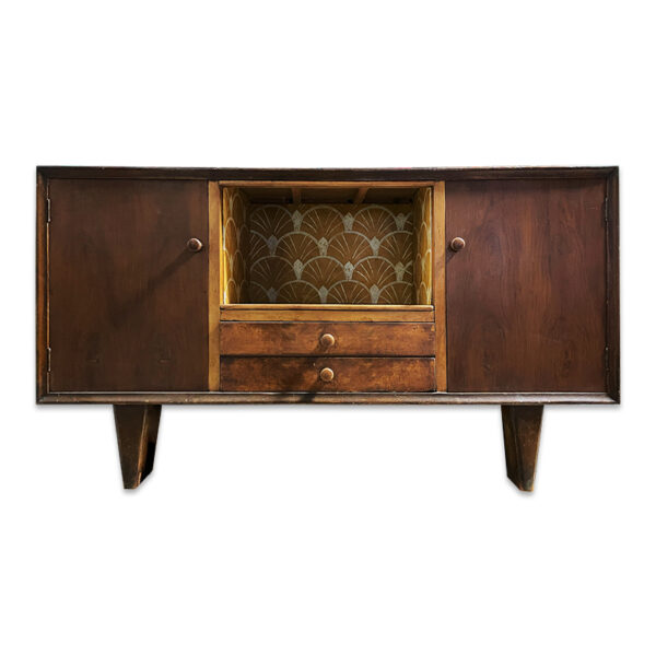 Mobile buffet in legno con parati 161x43x91cm