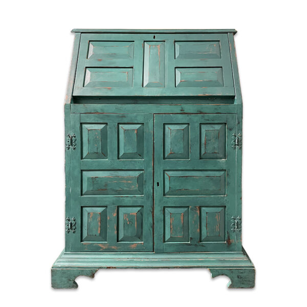 Ribaltina con ante in legno verde provenza