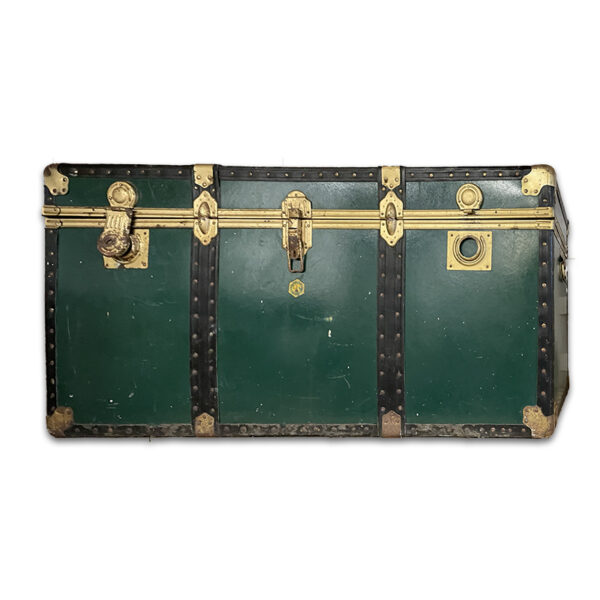 Baule verde epoca anni '70