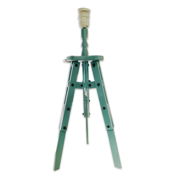 Lampada cavalletto in verde acqua