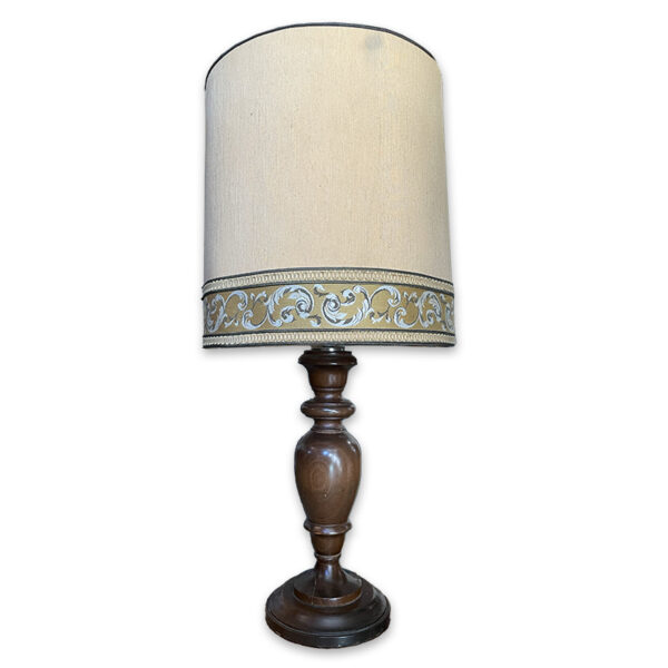 Abat-jour vintage in legno classica