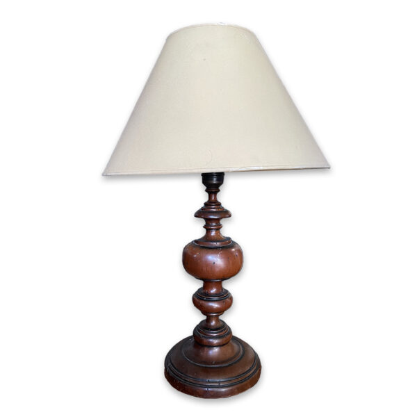 Abat-jour vintage in legno classica