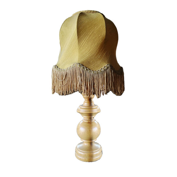 Abat-jour vintage in legno chiaro