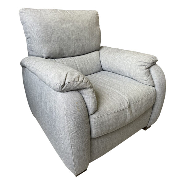 Poltrone pouf grige chiaro - immagine 2