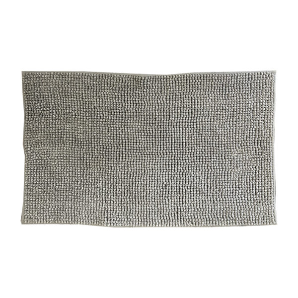 Tappetino bagno grigio 80x50cm