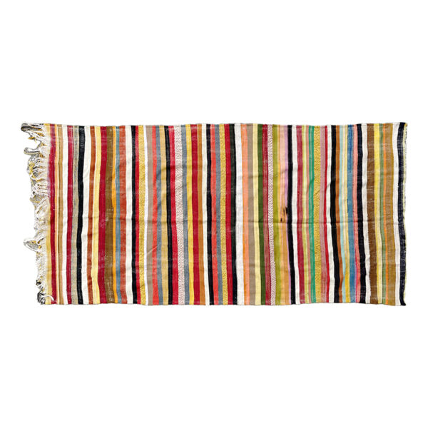 Tappeto kilim a strisce multicolore 140x250cm