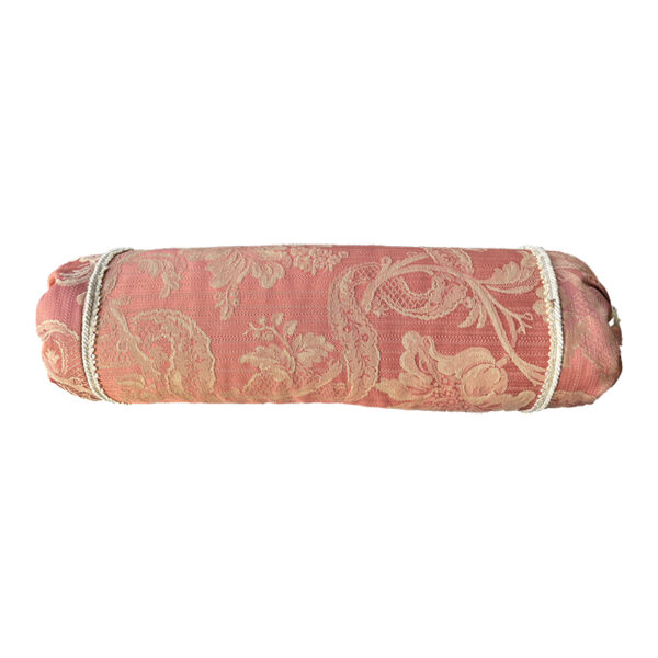 Cuscino Kelim rosso broccato