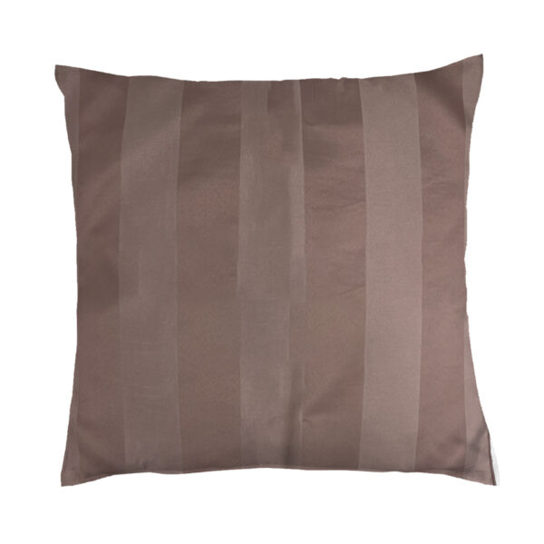 Cuscino in velluto e raso rosa