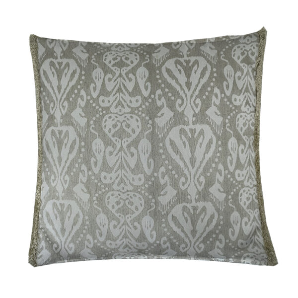 Cuscino broccato grigio