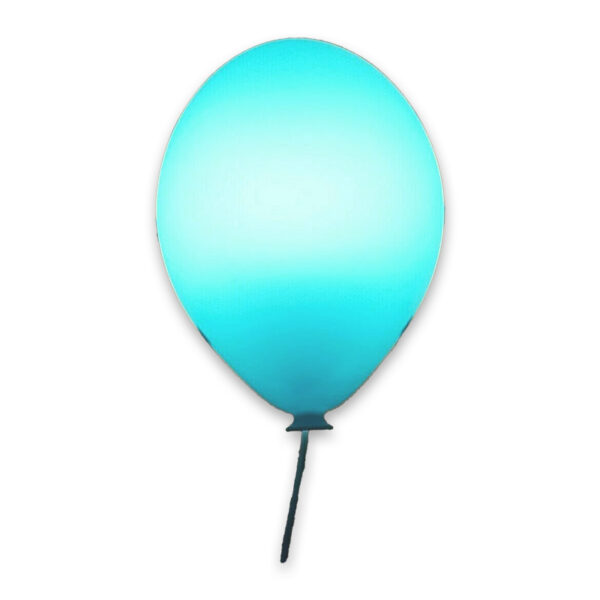 Lampada palloncino blu