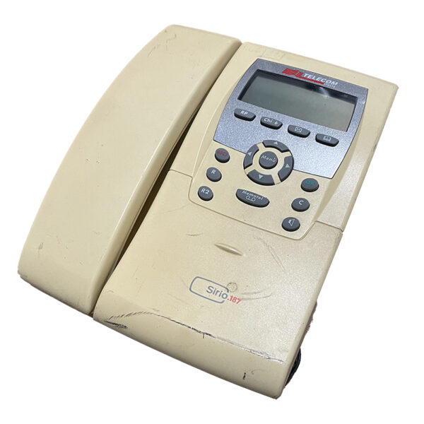 Telefono fisso anni 2000 Sirio 187