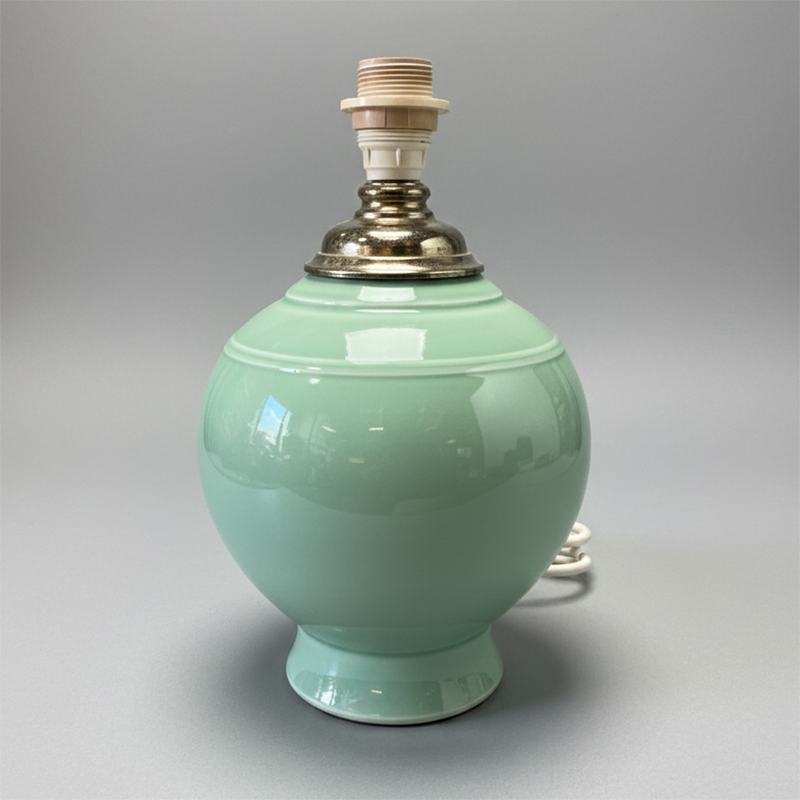 Abat-jour porcellana verde Celadon, metà 900