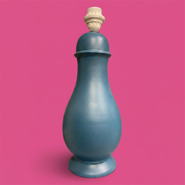 Abat-jour in ceramica blu